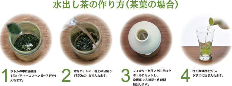 ワインボトル型 水出し茶ボトル